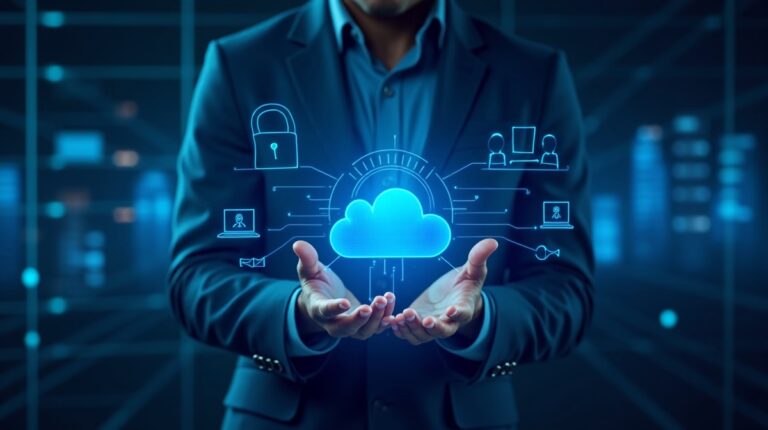 An experienced tech consultant monitoring network systems related to the article Can you audit my current IT teams performance