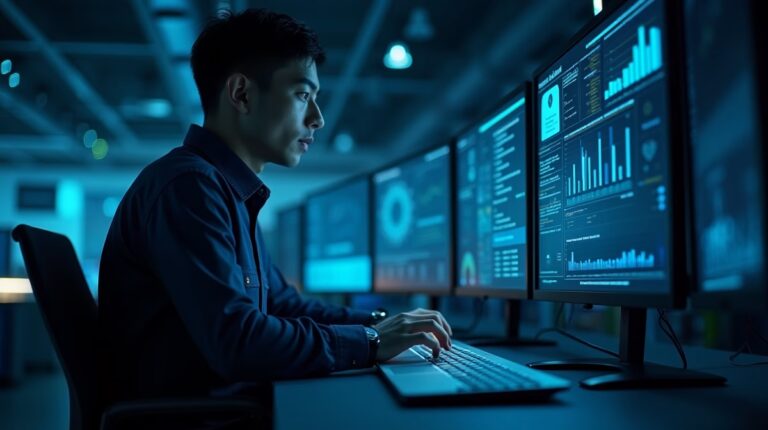 An experienced tech consultant monitoring network systems related to the article Can you help me set up a hybrid cloud environment