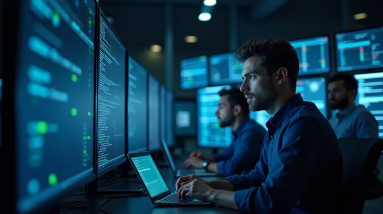 An experienced tech consultant monitoring network systems related to the article Can you help me with cloud application modernization