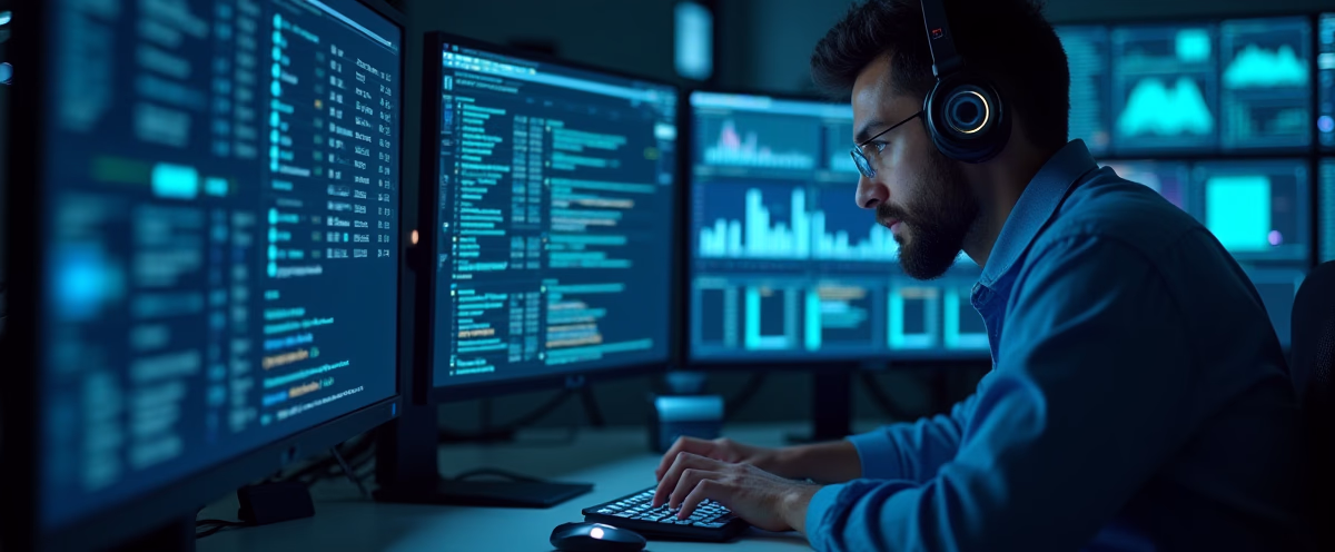 An experienced tech consultant monitoring network systems related to the article What are the critical components of a cloudbased disaster recovery plan