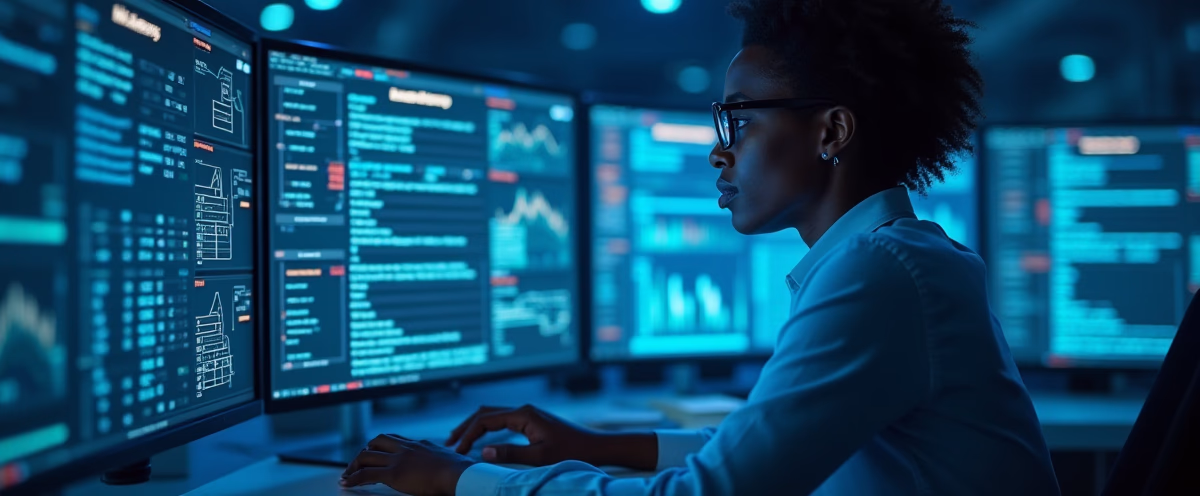 An experienced tech consultant monitoring network systems related to the article Whats the First Step in Developing a Cloud Roadmap